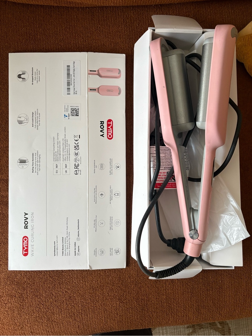 ROVY Waver Curling Iron - Light Pink - Picture 3 of 10